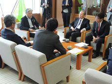 栃木県知事へ提言書提出
